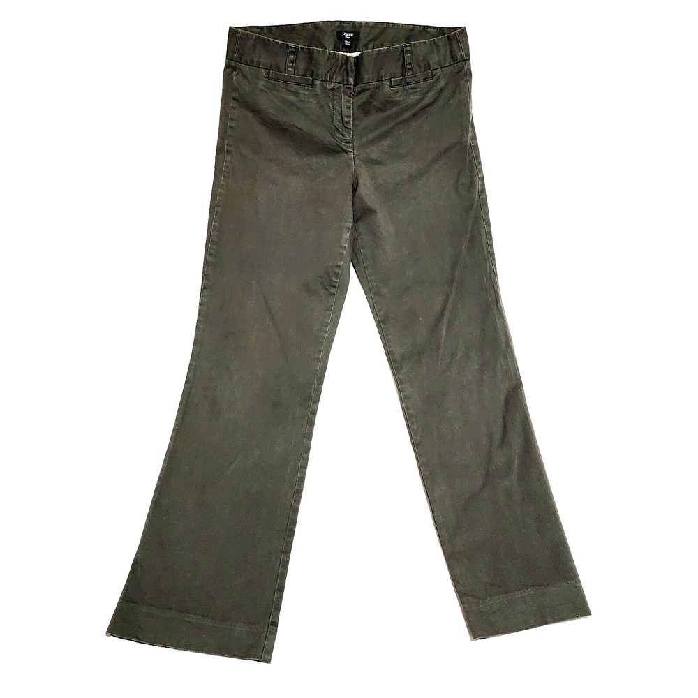 J Crew Pants Womens 6 S Straight Leg Pull-On Office Minimalism City Fit